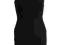 Sukienka wieczorowa bodycon czarna ZARA