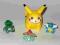 POKEMON - POKEMONY Pikachu świeci zestaw figurek