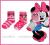 DISNEY MYSZKA MINNIE SKARPETKI 3-PACK 27/30 B554