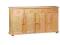 KOMODA 157 sosnowa BIELIŹNIARKA 4D+ 3, wys. 85 cm