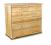 Komoda 80 sosnowa, 2+4, wys.75cm