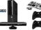 XBOX360 SLIM E STINGRAY 500GB+KINECT+2PADY+RGH+GRY