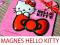 PREZENT? magnes HELLO KITTY na lodówkę tablicę 3D!