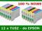 12x TUSZE TUSZ EPSON R200 R220 R300 R320 R340