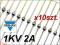 BYW56 dioda prostownicza 1kV 2A [10szt.] #BB006