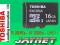 TOSHIBA 16 GB micro SD HC Class 10 95/30MBs UHS1 !