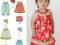 WYKRÓJ wykroje RAMPERS SUKIENKI 3-18m  # W 176