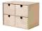 IKEA MOPPE Mini komoda sklejka brzozowa 29x18x22