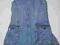 SZMIZJERKA, sukienka, dżins 86cm, 18-23 m-ce