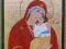 Ikona ręcznie Pisana Matka Boska Jarosławska 22x30
