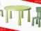 STOLIK DZIECIĘCY Z DWOMA KRZESEŁKAMI MAMMUT IKEA