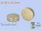 Magnes neodymowy magnesy neodymowe 38x12 mm 10 szt