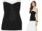 CT721* Damski top tuba czarny 36/S BUFFALO
