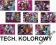 a MONSTER HIGH - BLOK TECHNICZNY KOLOROWY - A4