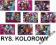 a MONSTER HIGH - BLOK RYSYNKOWY KOLOROWY - A4