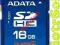 ADATA SDHC 16GB CLASS 4 Karta Pamięci Nowa F.V.