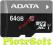 ADATA Premier Micro SDXC 64GB CLASS10 + Adapter SD
