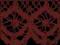 Koronka Bawełniana Bordowy S-009, 0,5 metra