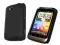 Black Rubber case HTC Wildfire S +2x folia wymiar