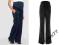 E367AH BIZNESOWE SPODNIE CIĄZOWE CZARNE 40 L