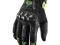 Rękawice FOX Bomber Green skórzane Off-Road 2013