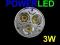 DIODOWA ŻARÓWKA HALOGEN GU10 GU-10 LED 3W POWERLED