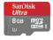 Ultra microSDHC 8GB Class 10 30MB/s + Adapter SD