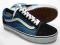 VANS OLD SKOOL TRAMPKI r. 42 navy zamsz VD3HNVYorg