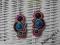 Kolczyki sutasz, soutache kamienie 6 cm HIT roku!