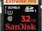 Karta Pamięci SanDisk SDHC 32GB EXTREME PRO UHS-1