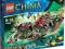 ** Lego CHIMA 70006 Krokodyla Łódź Craggera