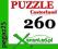 PUZZLE 260 elem. 34 wzorów CASTORLAND Nowość 2014