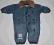 &gt;MAMAS&amp;PAPAS&lt;KOMBINEZON JEANS 0-3M*2357