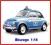 Fiat 500 Polizia Bburago Gold MODEL 1/18 12067