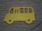 autobus szkolny żółty 6szt