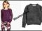 H&amp;M sweter sweterek kardigan szary 98/104