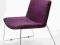 krzesło ATTESA fioletowe KARE DESIGN okazja