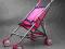 Wózek spacerowy dla lalki różowy 51cm