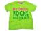 Primark T shirt jak NEXT 92/98 Daddy ROCK