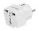PRZEJŚCIÓWKA PRZEJŚCIE AC WTYK PL GNIAZDO UNIWER.