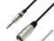 Kabel Adam Hall K3BMV0600 6m XLR Męski - Jack