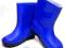KALOSZE GUMOWCE R.27 NIEBIESKIE 18CM (K1)