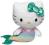 HELLO KITTY - Maskotka 14cm - SYRENKA