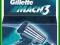 Gillette Wkłady do golarek Mach 3 4 wkłady