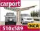 Carport Y wiata garażowa Garaż AKRYL DACH !  ALUM