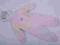 Pajacyk, kombinezon mały króliczek , R.86 (9-12m)