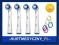 ORAL-B KOŃCÓWKI BRAUN PRECISIONCLEAN 4szt ORGINAL