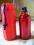 Bidon z pokrowcem termoactive czerwony  poj.550 ml