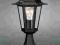 LAMPA stojąca zewnętrzna OGRODOWA czarna IP44