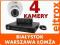 ZESTAW MONITORING 4 X KAMERA WANDALOODPORNA Z321